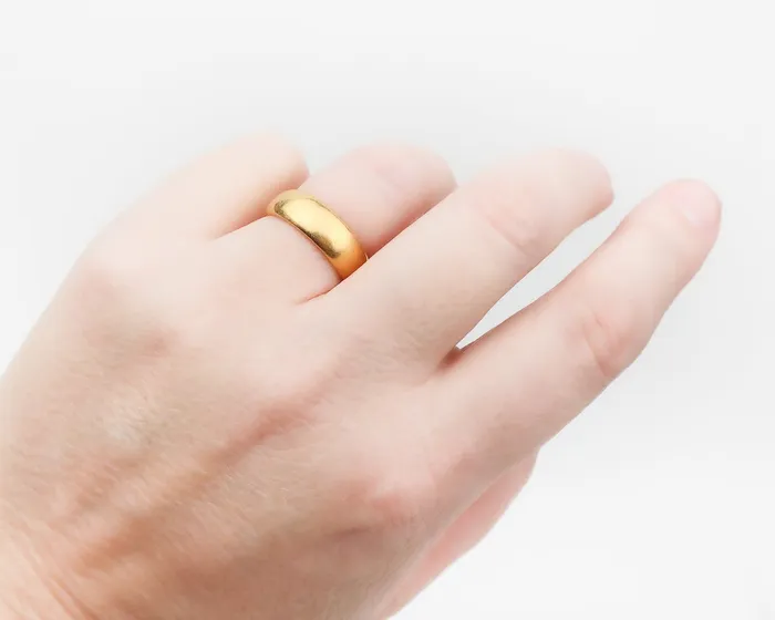 Rings Isadoras LD Victorian 22KT Gold Wedding Band Rings Isadoras LD Victorian 22KT Gold Wedding Band