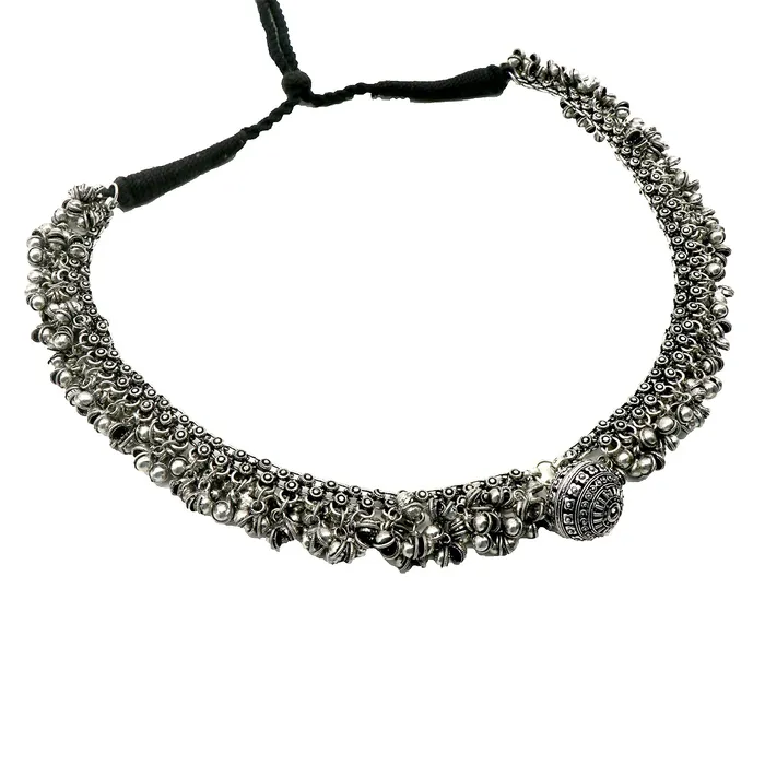 Rings Teejh Teejh Krishika Metallic Silver Oxidized Jewelry Gift Set