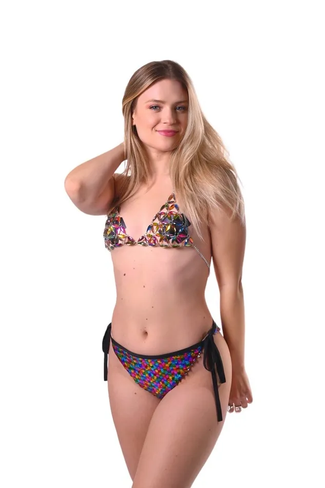 Rings THE LUMI SHOP Purple Daisy Gem Top
