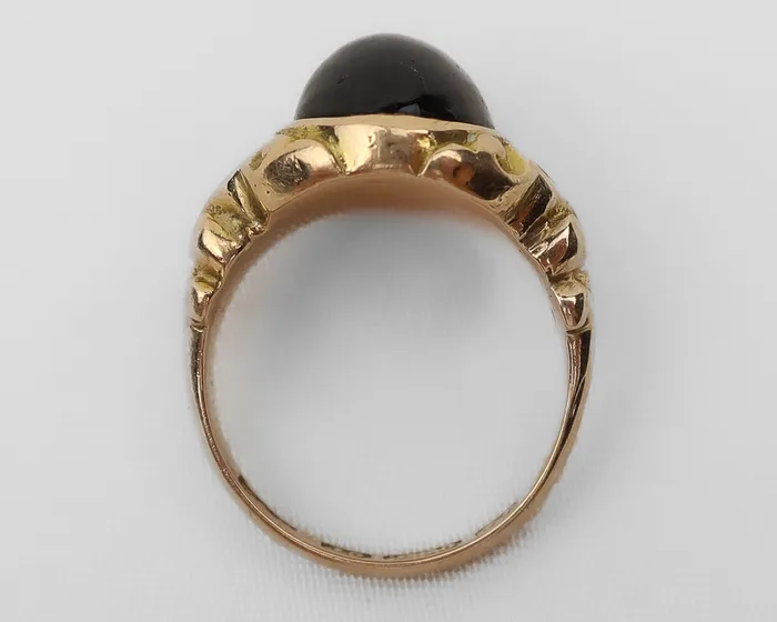 Rings Victorian Garnet Cabochon Ring Isadoras A Rings Victorian Garnet Cabochon Ring Isadoras A