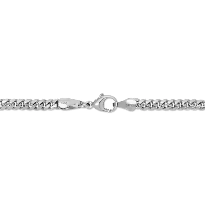 Saints Gold Co Bracelets 40MM Miami Cuban Bracelet Platinum 950