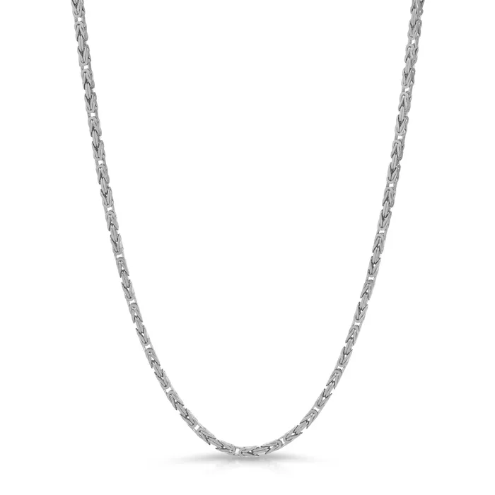 Saints Gold Co Necklaces 25MM Byzantine Chain