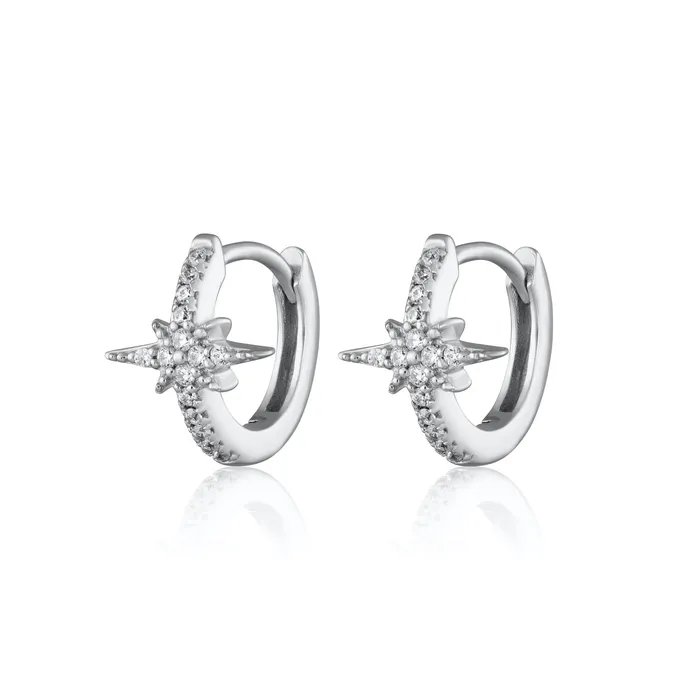 Scream Pretty Earrings Starburst Huggie Earrings