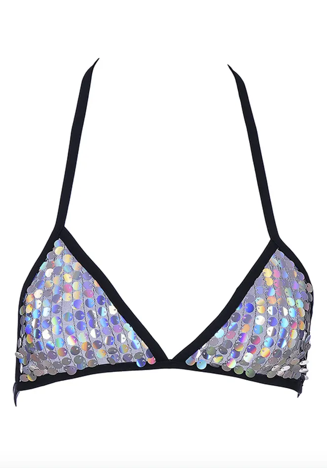 Space Sequin Triangle Top THE LUMi SHOP Earrings