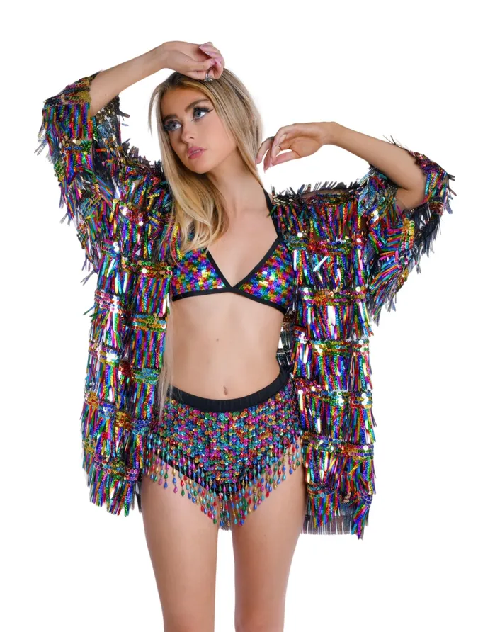 Special Sequin Kimono Kaleidoscope THE LUMI SHOP Earrings