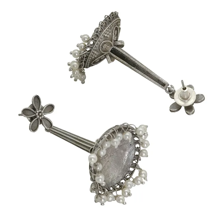 Teejh Chutu Oxidised Silver Jewellery Gift Set Teejh Rings