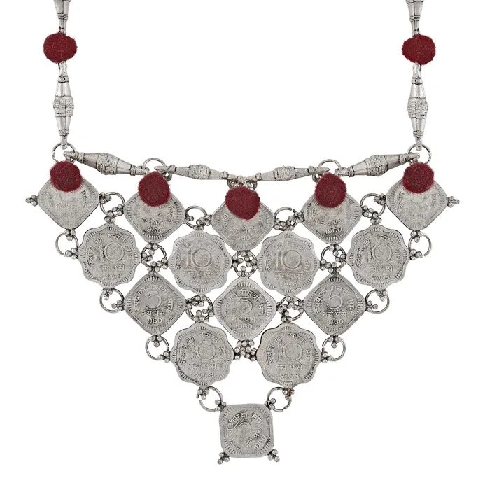 Teejh Gandharvin Coin Necklace Teejh Necklaces