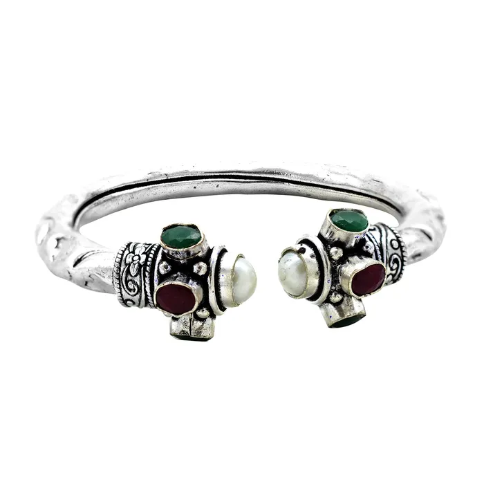 Teejh Madri Silver Oxidised Jewelry Gift Set Teejh Rings