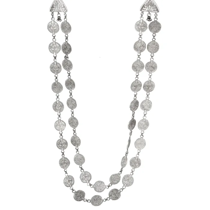 Teejh Necklaces Teejh Banjari Coin Layered Necklace Set Teejh Necklaces Teejh Banjari Coin Layered Necklace Set