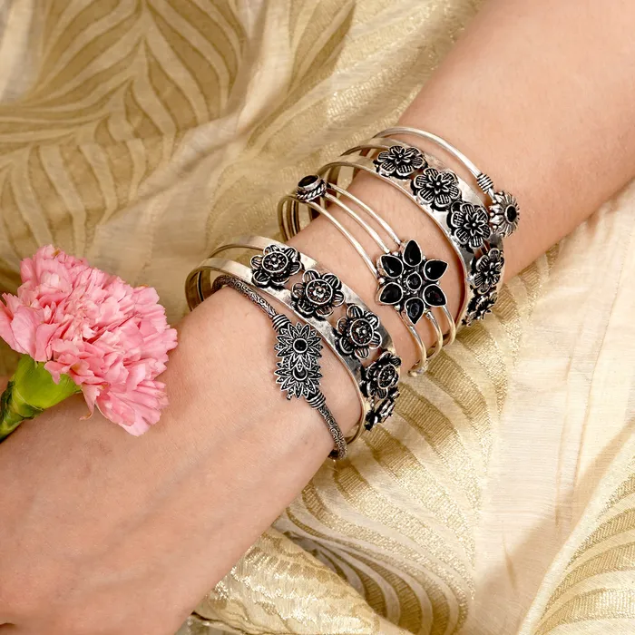 Teejh Omisha Stacked bracelet set Teejh Bracelets