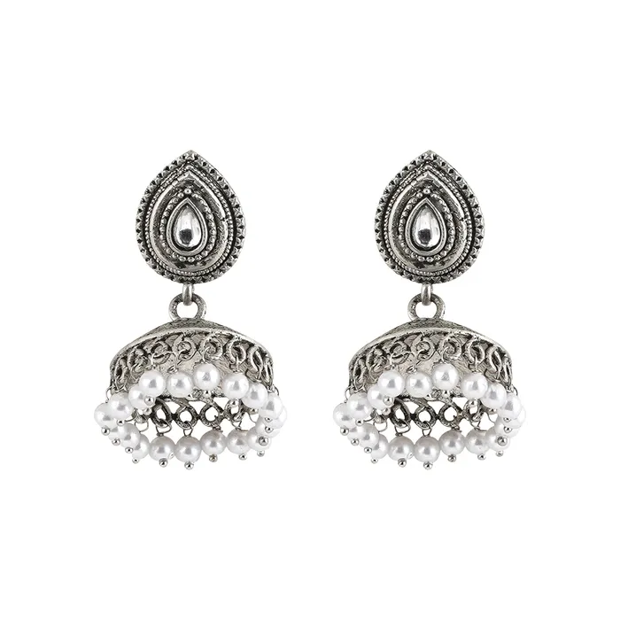 Teejh Rings Teejh Anahita Silver Oxidised Jewelry Gift Set