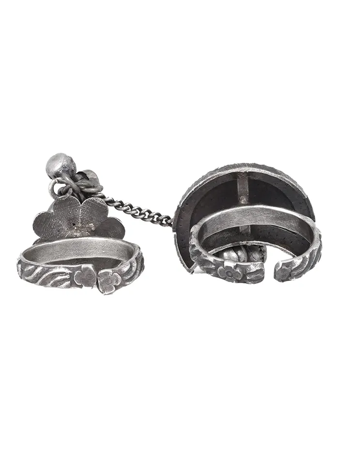 Teejh Rings TEEJH JUHI SILVER OXIDISED JEWELRY GIFT SET
