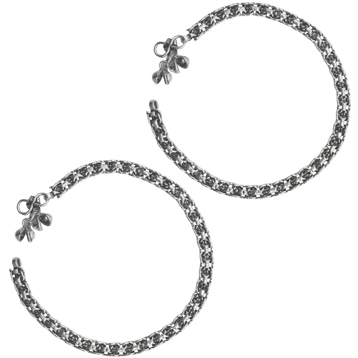 Teejh Rings Teejh Niru Set Of Anklet and Toe Ring Teejh Rings Teejh Niru Set Of Anklet and Toe Ring