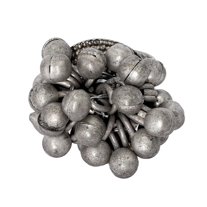 Teejh Rings Teejh Selvi Ghungroo Silver Oxidised Ring Teejh Rings Teejh Selvi Ghungroo Silver Oxidised Ring