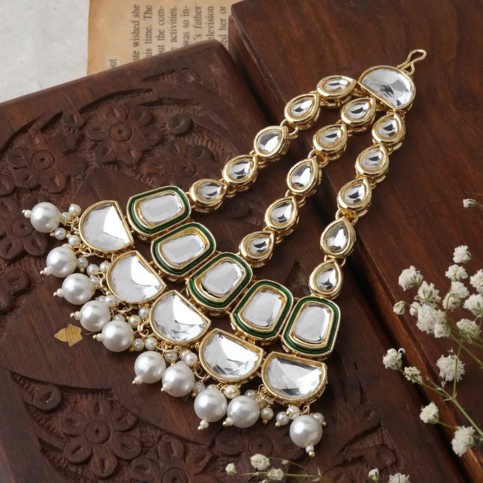 Teejh Salima Mehendi Pasa Teejh Earrings