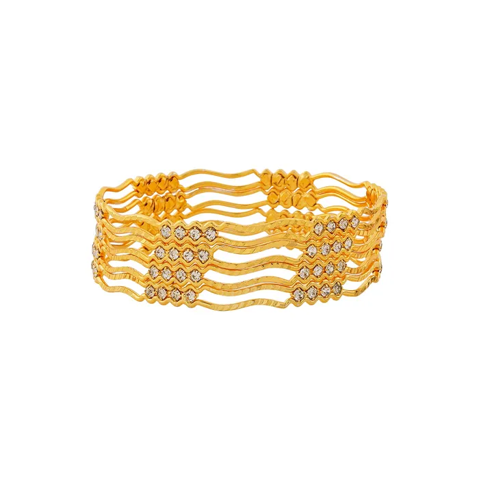 Teejh Teejh Nayasa Gold Bangle Bracelets