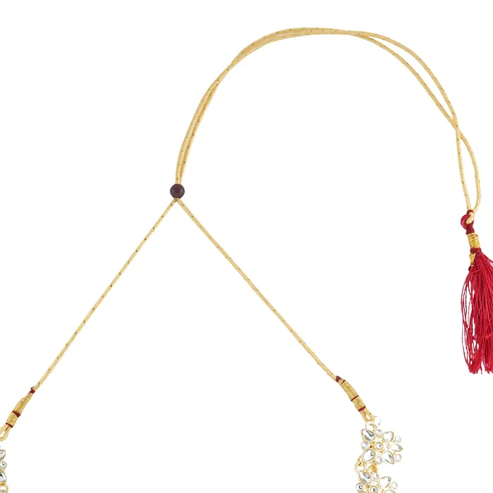 Teejh Teejh Nizamabad Gold Jewellery Gift Set Earrings