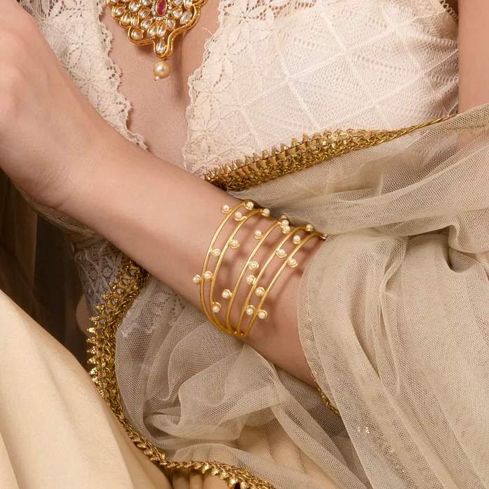 Teejh Tista Layered pearl Bracelet Teejh Bracelets
