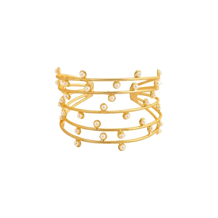 Teejh Tista Layered pearl Bracelet Teejh Bracelets Teejh Tista Layered pearl Bracelet Teejh Bracelets