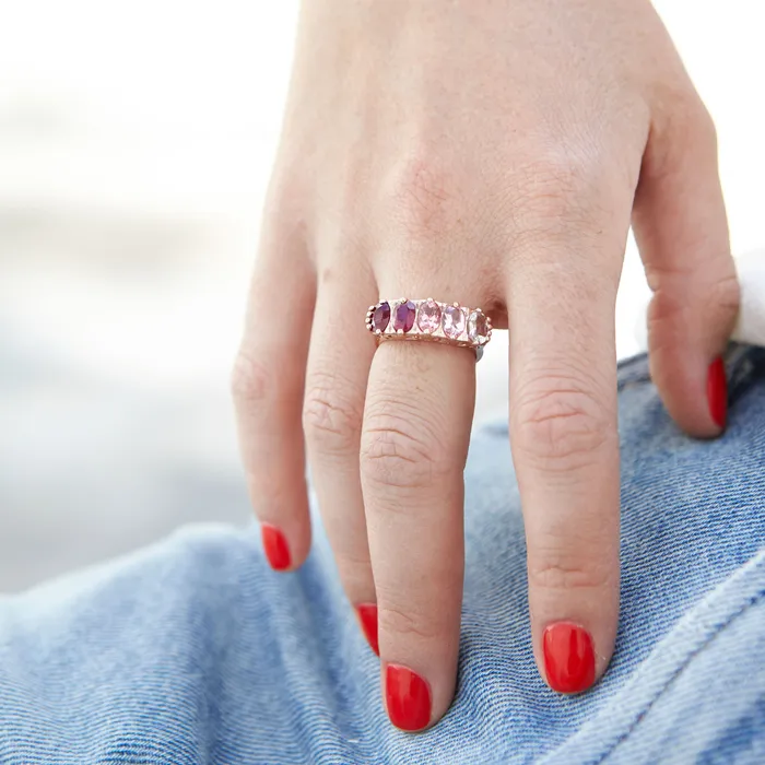 The FB Peony Ombre Ring Fox Bond Originals Rings