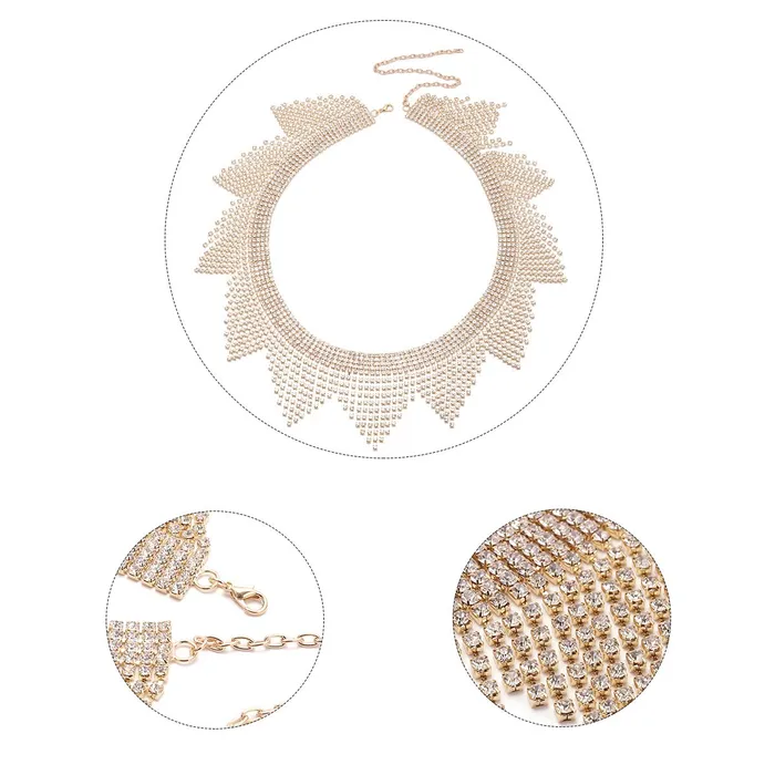 THE LUMi SHOP Crystal Rhinestone Jewelry Chain Belt Necklaces THE LUMi SHOP Crystal Rhinestone Jewelry Chain Belt Necklaces