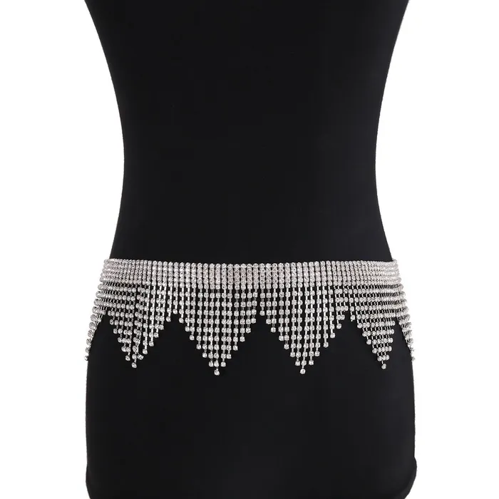 THE LUMi SHOP Crystal Rhinestone Jewelry Chain Belt Necklaces THE LUMi SHOP Crystal Rhinestone Jewelry Chain Belt Necklaces