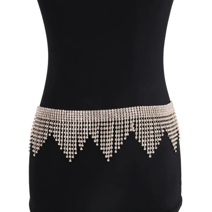 THE LUMi SHOP Crystal Rhinestone Jewelry Chain Belt Necklaces THE LUMi SHOP Crystal Rhinestone Jewelry Chain Belt Necklaces