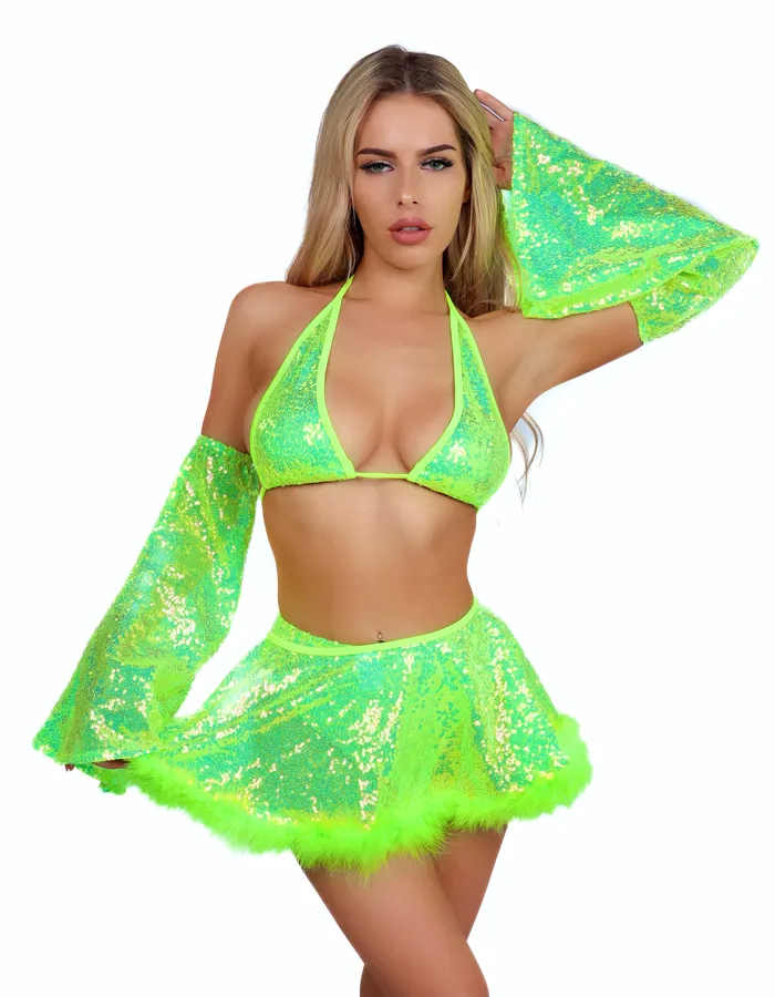 THE LUMI SHOP Earrings Neon Fairy Aura Set 4 pcs