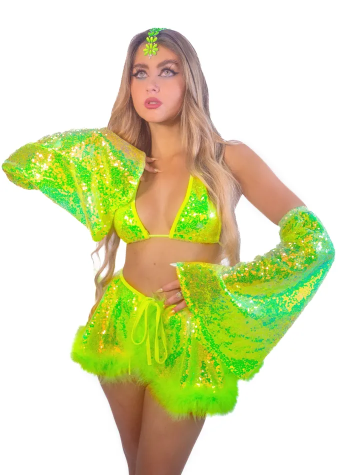 THE LUMI SHOP Earrings Neon Fairy Aura Set 4 pcs