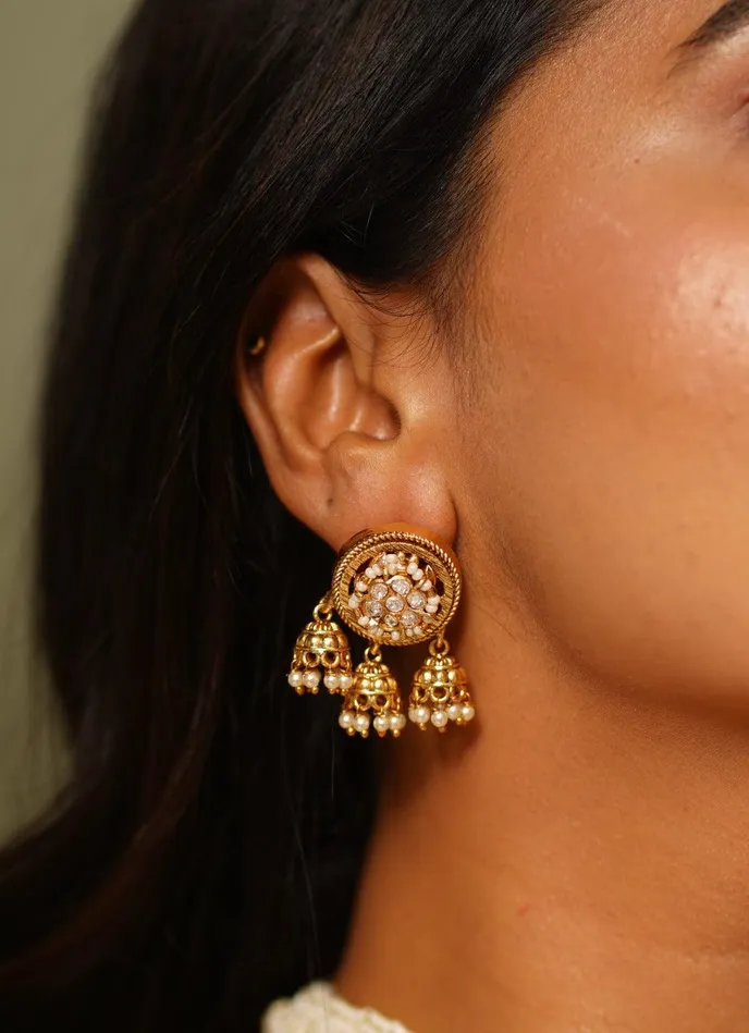 Trishla Gold Polki Set Sone Pe Suhaga Collection Attrangi PreStyled Sets