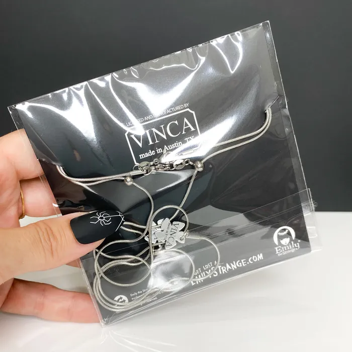 VincaUSA Necklaces Last Chance Emily The Strange Yin Yang Cat BFF Necklace set of two