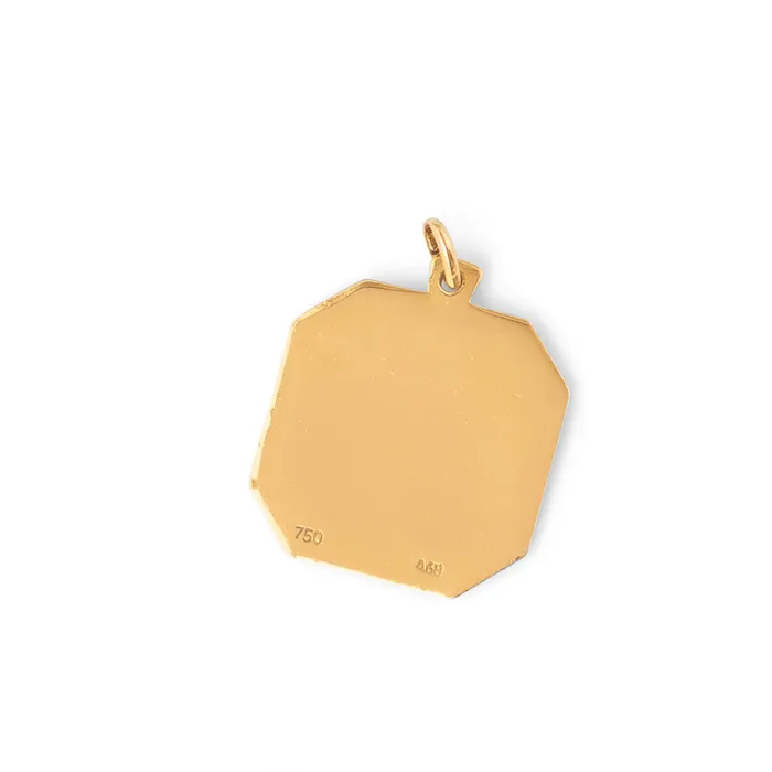 Vintage PreStyled Sets Capricorn Enamel And 18K Gold Zodiac Charm