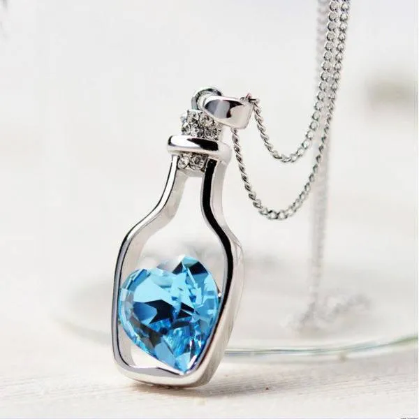 Zapps Clothing Necklaces Heart in a Bottle Necklace