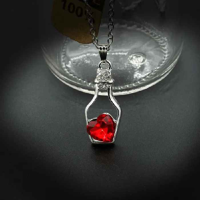 Zapps Clothing Necklaces Heart in a Bottle Necklace