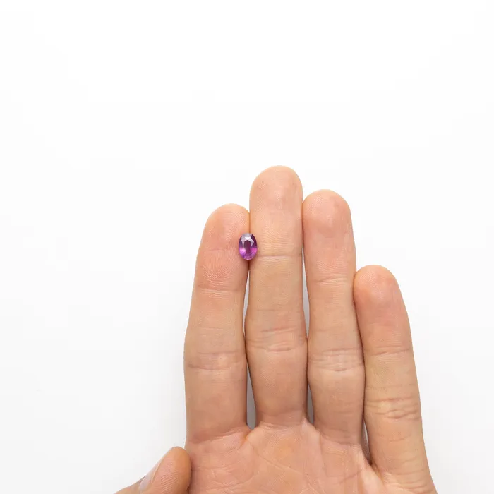 174ct 822x568x405mm Oval Brilliant Sapphire 2204801 Misfit Gems Rings