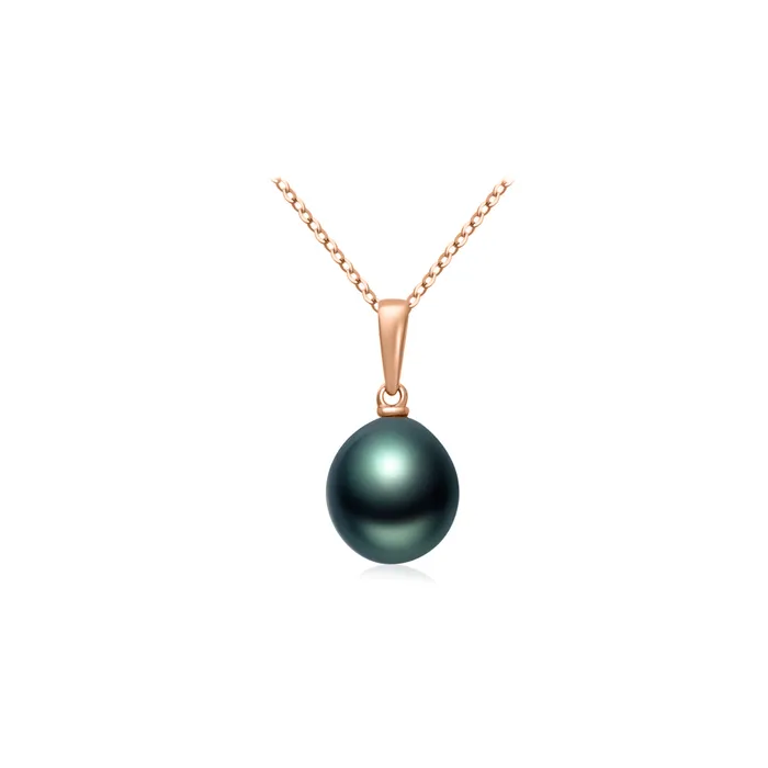 18K Solid Gold Saltwater Tahitian Pearl Necklace KN00179 Pearly Lustre Necklaces 18K Solid Gold Saltwater Tahitian Pearl Necklace KN00179 Pearly Lustre Necklaces