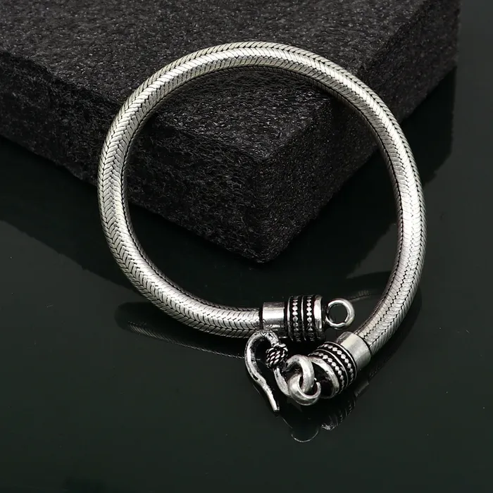 6MM Solid 925 sterling silver handmade amazing snake chain flexible unisex bracelet jewelry elegant custom wrist belt bracelet india sbr680 TRIBAL ORNAMENTS Bracelets 6MM Solid 925 sterling silver handmade amazing snake chain flexible unisex bracelet jewelry elegant custom wrist belt bracelet india sbr680 TRIBAL ORNAMENTS Bracelets