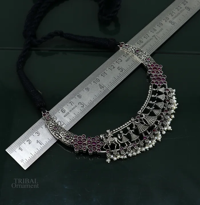 925 sterling silver handcrafted vintage design Groom with musician band ethnic charm necklace choker tribal belly dance jewelry set279 TRIBAL ORNAMENTS Necklaces 925 sterling silver handcrafted vintage design Groom with musician band ethnic charm necklace choker tribal belly dance jewelry set279 TRIBAL ORNAMENTS Necklaces