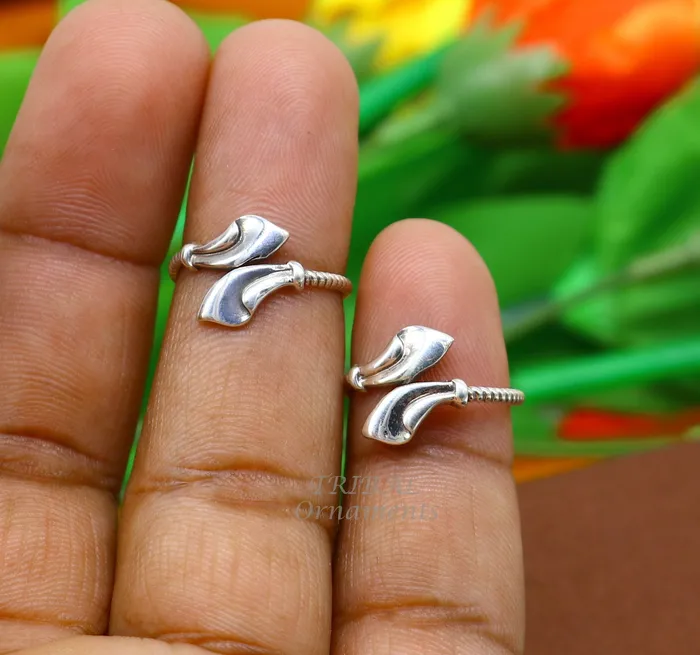 925 sterling silver handmade amazing vintage style toe ring best gifting tiny tone ring 925 pure silver jewelry from india ytr11 TRIBAL ORNAMENTS Rings 925 sterling silver handmade amazing vintage style toe ring best gifting tiny tone ring 925 pure silver jewelry from india ytr11 TRIBAL ORNAMENTS Rings