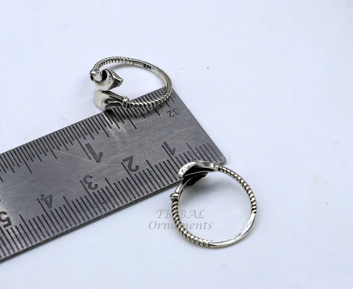 925 sterling silver handmade amazing vintage style toe ring best gifting tiny tone ring 925 pure silver jewelry from india ytr11 TRIBAL ORNAMENTS Rings