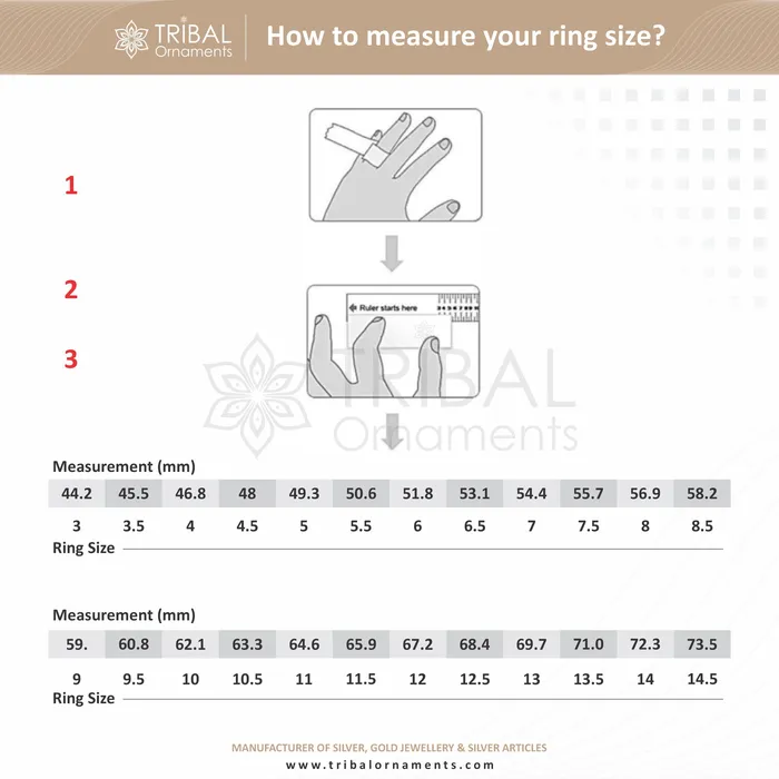 925 sterling silver handmade wedding anniversary engagement ring band sr102 TRIBAL ORNAMENTS Rings