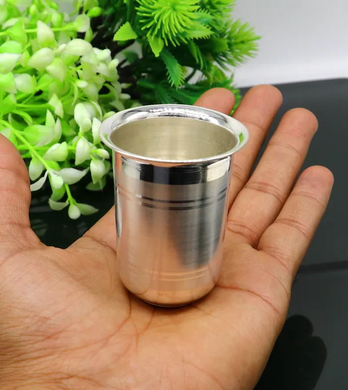 999 silver baby glass set watermilk Glass tumbler best gifting silver vodka glass wine glass set baby feeding utensils best gift sv136 TRIBAL ORNAMENTS Rings