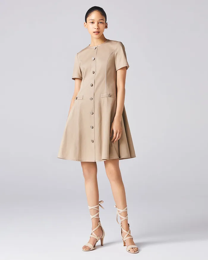 ADEAM Earrings Taupe Fiesta Dress