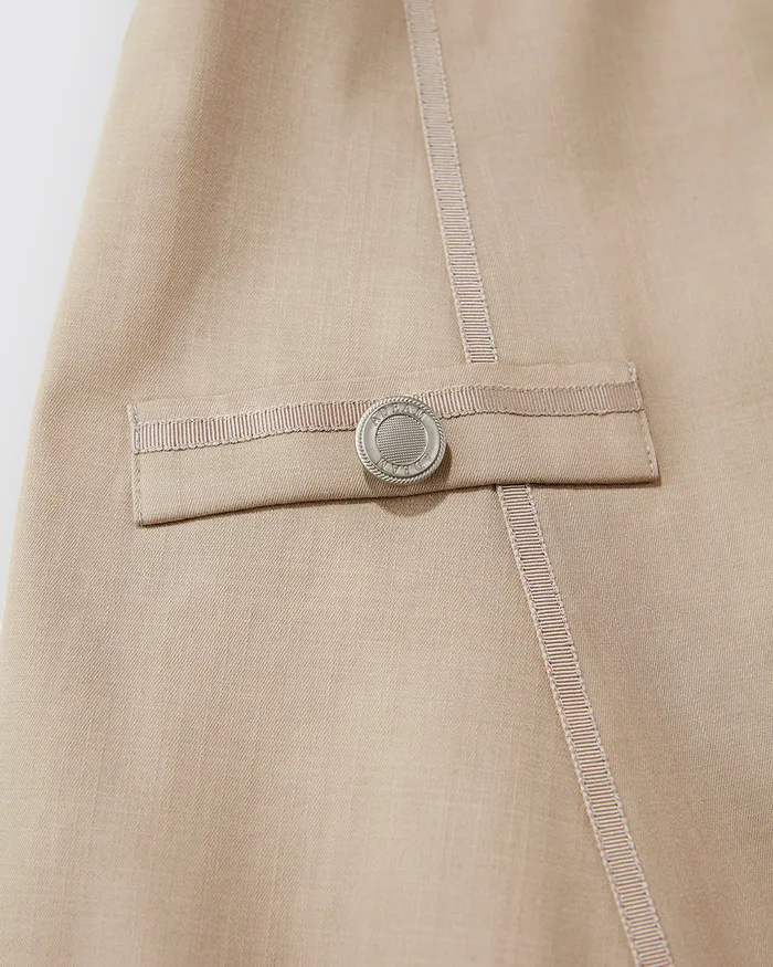 ADEAM Earrings Taupe Fiesta Dress ADEAM Earrings Taupe Fiesta Dress