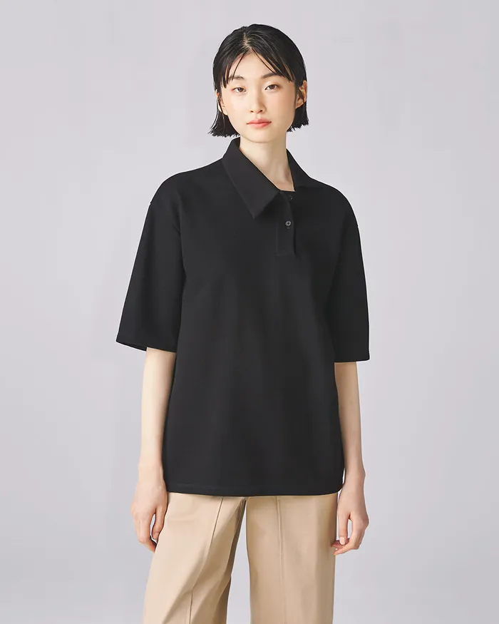 ADEAM Rings Black Boardslide Polo Shirt