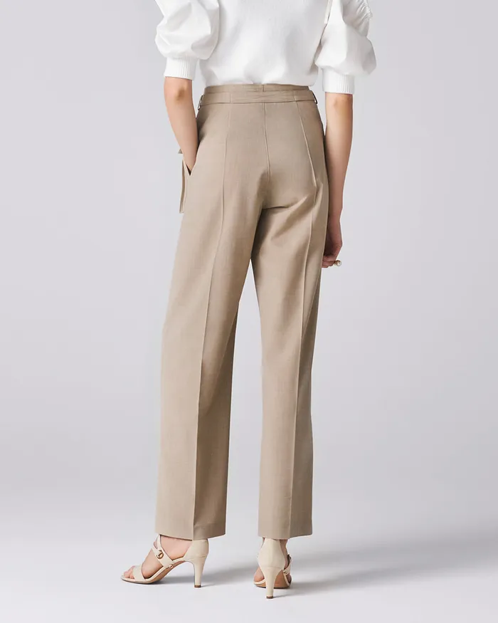 ADEAM Rings Sand Beige Water Stone Pant ADEAM Rings Sand Beige Water Stone Pant