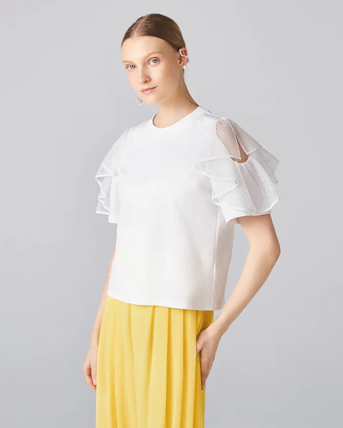 ADEAM Rings White Bon Dance TShirt