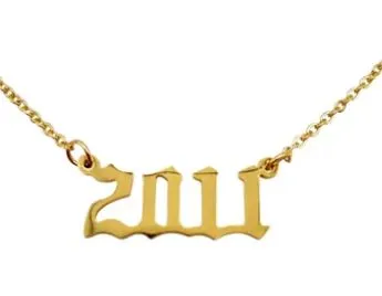 alice Necklaces AZ1382 Gold Year 2011 Necklace with FREE EARRINGS