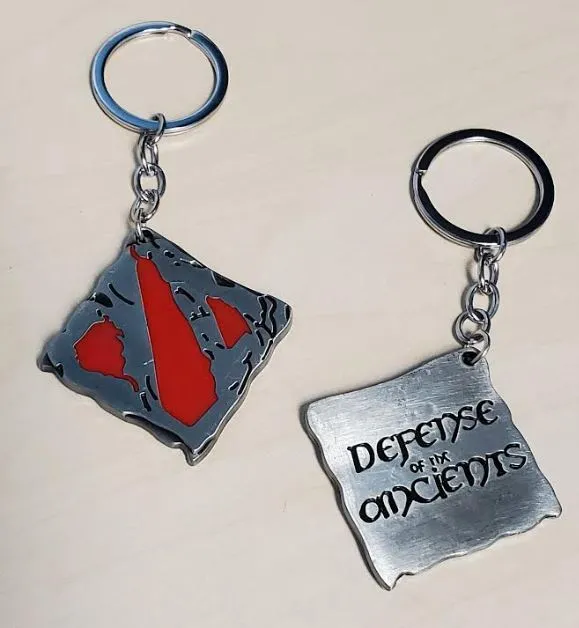 alice Necklaces K08 Defense of the Ancients Keychain