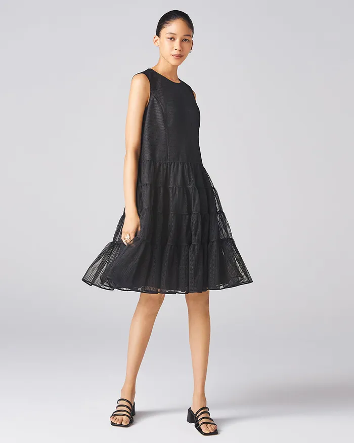 Black Hanabi Dress ADEAM Rings